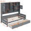 Lit de jour en bois avec 2 tiroirs, armoire et tablette tout-en-un-234105863-234105861