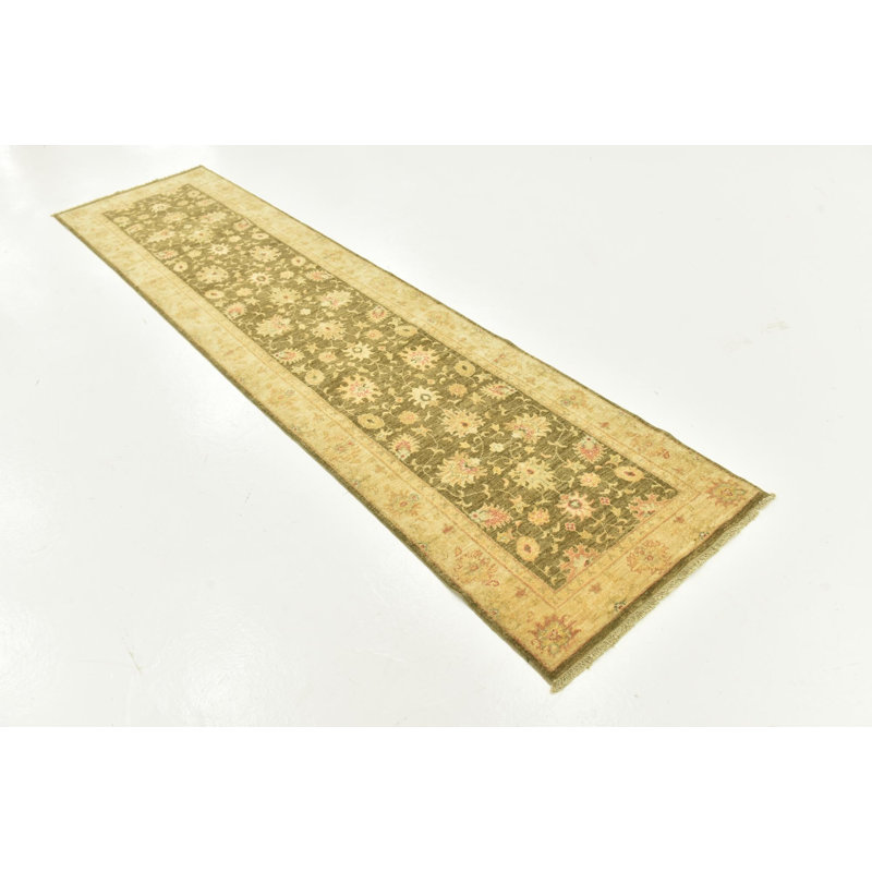 Tapis de couloir olive Delao