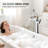 Single Handle Floor Mounted Clawfoot Tub Faucet with Handled Shower-70842003