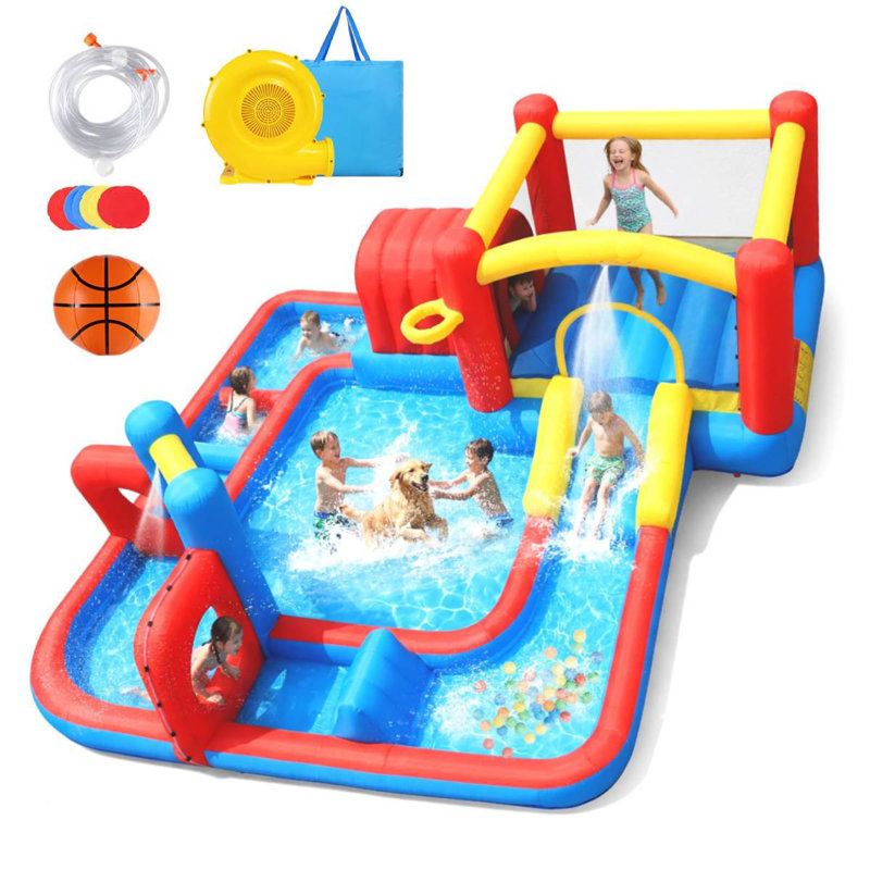 Inflatable Bounce House Water Slide