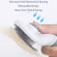 Brosse autonettoyante pour les chats et les chiens