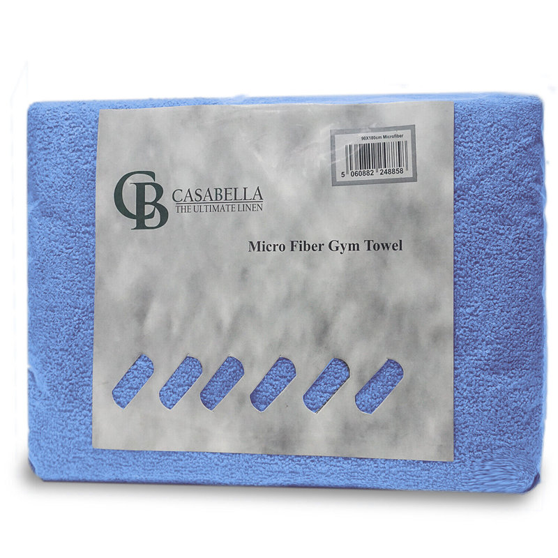 Microfiber Fast Drying Bath sheet, 1, Blue