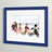Malibu Blue Wood Matte Picture Frame-990121070