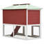 Alina Weather Resistant Rabbit Hutch-1466026013