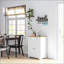 Buffet avec comptoir en bois massif