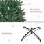 Sapin de Noël artificiel non éclairé