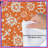 Orange Nautical Icons Comforter-130505018