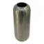 Vase en aluminium décoratif en forme de ciseau à couches pour centre de table d'entrée et de salle à manger avec lustre métallique