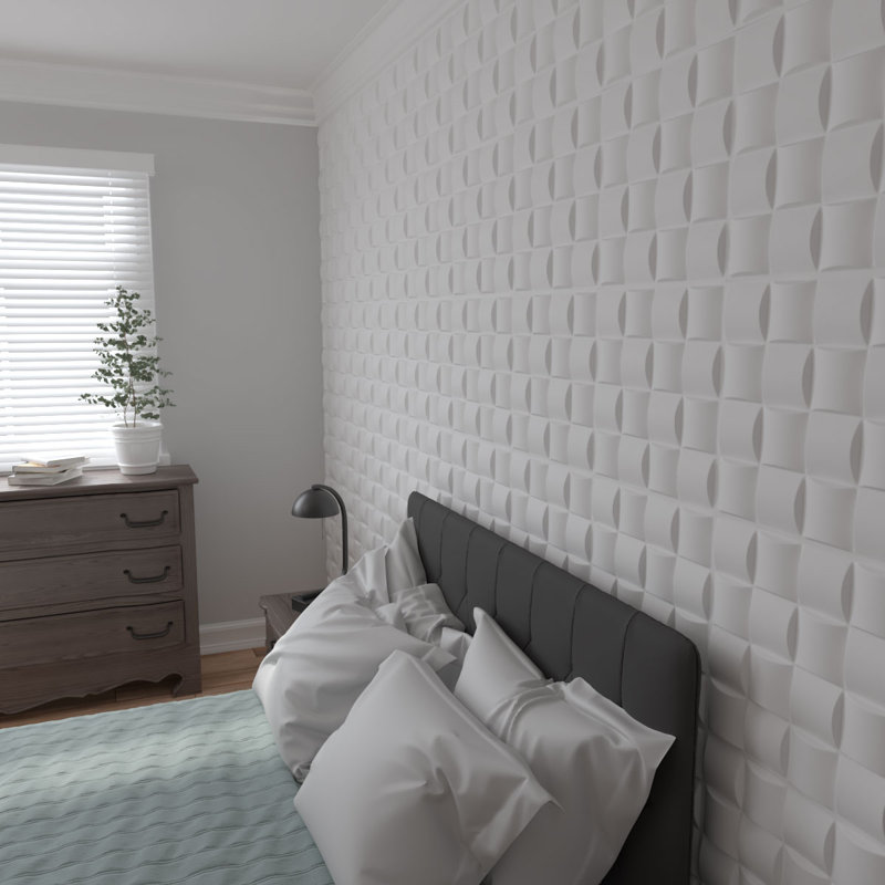 Les housses de panneaux muraux décoratifs 3D Baile EnduraWall de 133,73 pieds carrés Pi.
