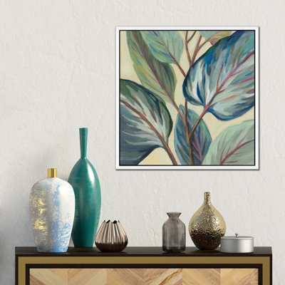 Greenhouse Leaves by Silvia Vassileva - Gallery-Wrapped Canvas Giclée on Canvas