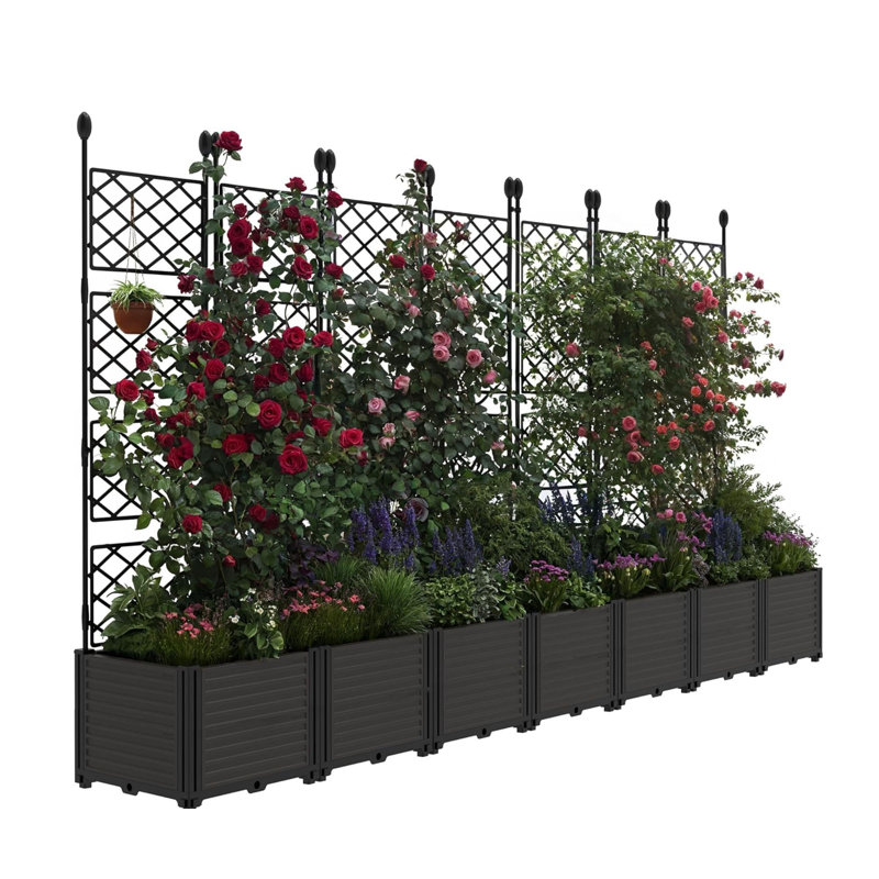 Planter Box, No, 160cm H x 41.1cm W x 290.1cm D