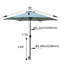PARAPLUIE 9 PIEDS Frosty