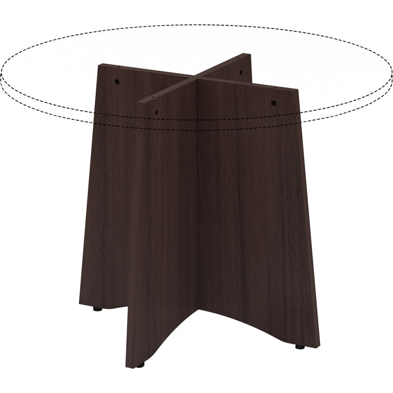 Table Base, Brown 