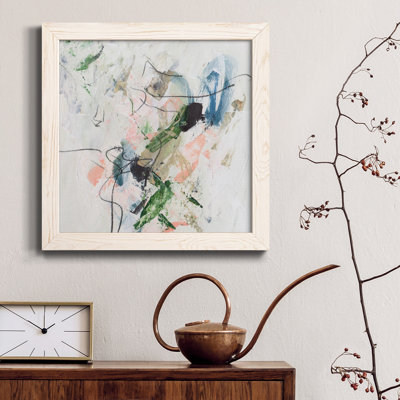 «Approche du printemps II» - Toile encadrée de qualité supérieure - prête à être accrochée