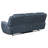 Aadi 2-Piece Upholstered Reclining Sofa Set Blue