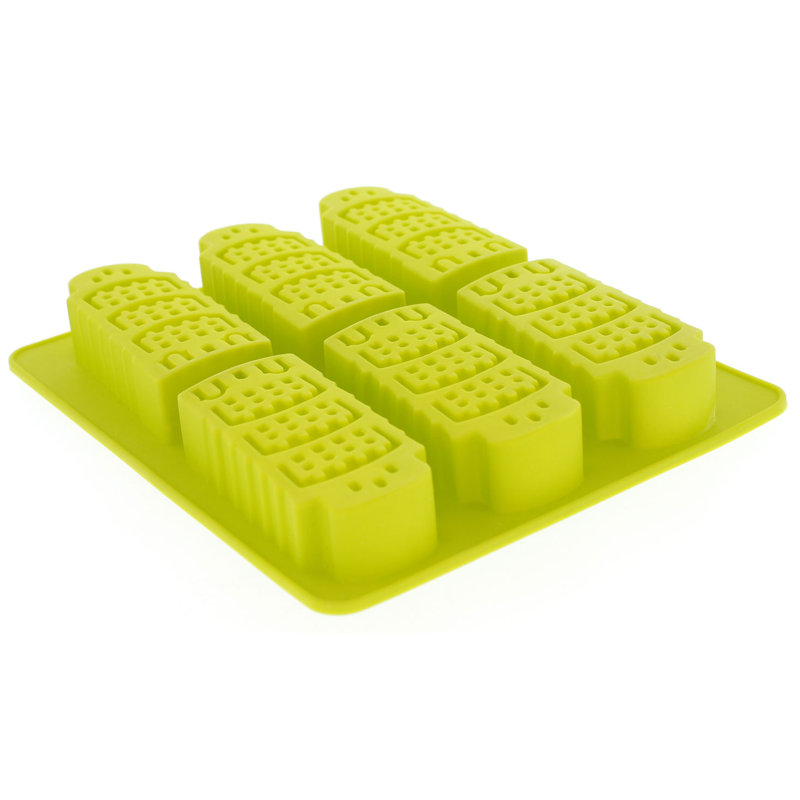 Plateau à glaçons en silicone Land Marks, Vert