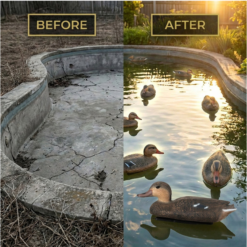 Leurre de canard moucheté réaliste pour la chasse Gardenized