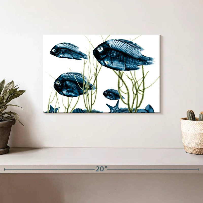 Aquatic Home II, 8" H x 12" W