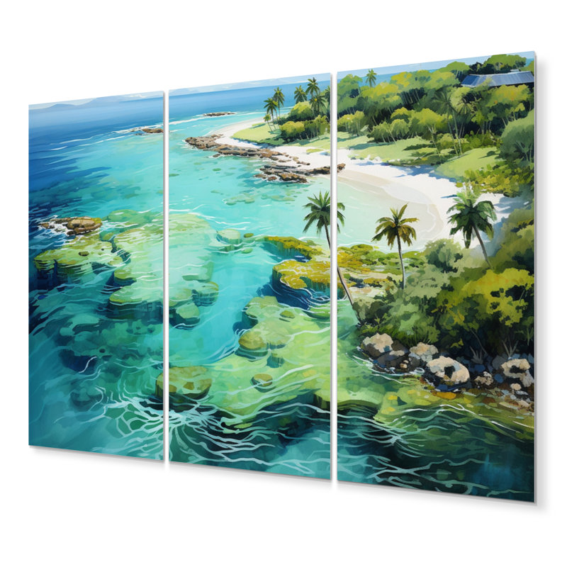 Caraibe, paradis tropical, 3 pièces