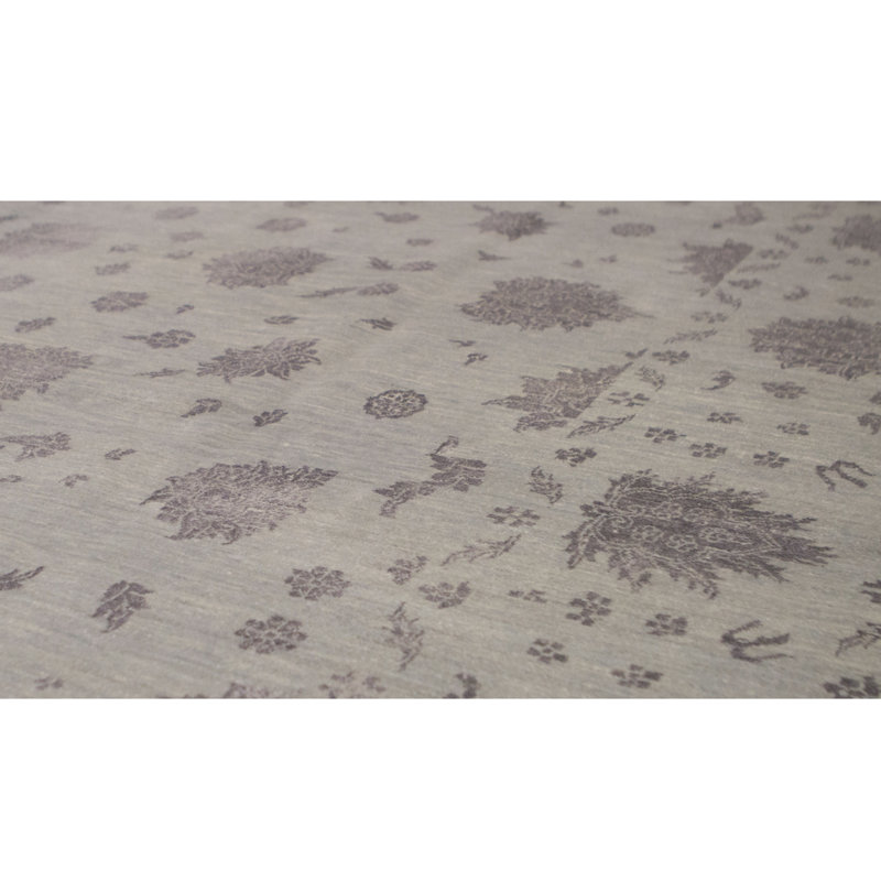 Wool Area Rug in Gray