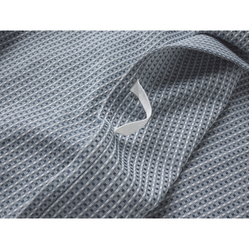 Organic Waffle Kitchen Towel, Indigo