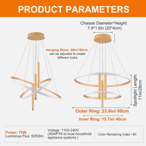 Dimensions du produit