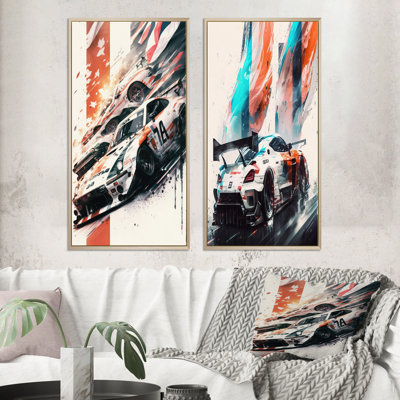 «Tokyo Japon au volant d'une voiture I», 2 pièces sur toile