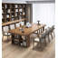 Élégant bureau long avec rangement ouvert-1100966487