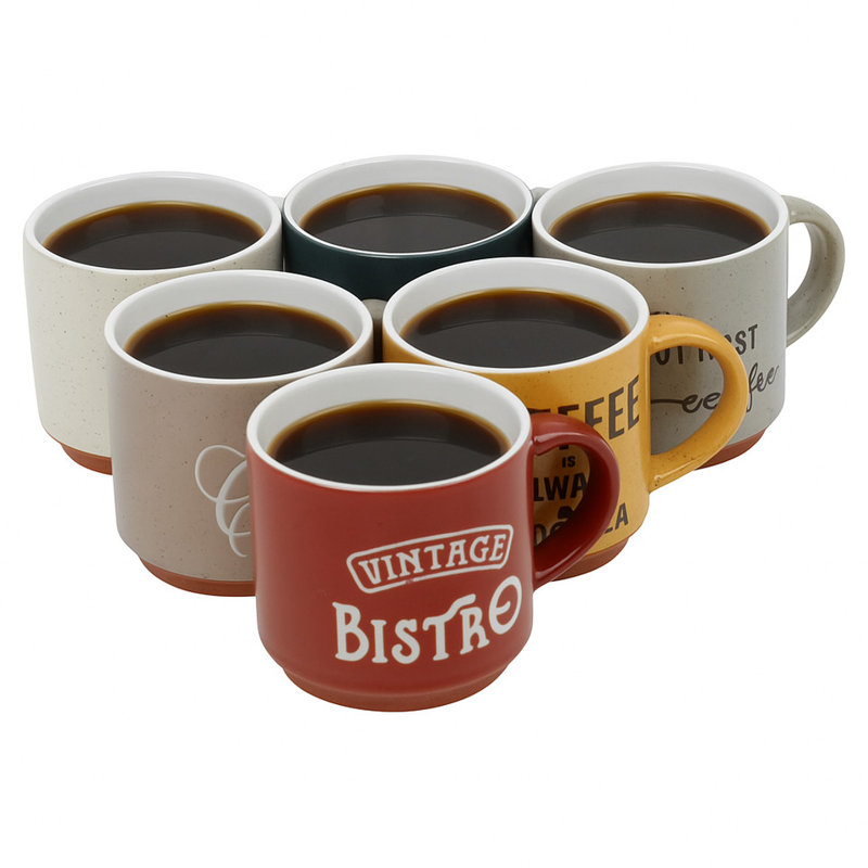 Porcelain Coffee Mug, 260 Oz