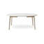 Single Extendable Dining Table with Solid Wood Legs 130/228 cm-70722387-86708967