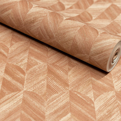 Surfaces Collection Geometric Prism Wallpaper Roll