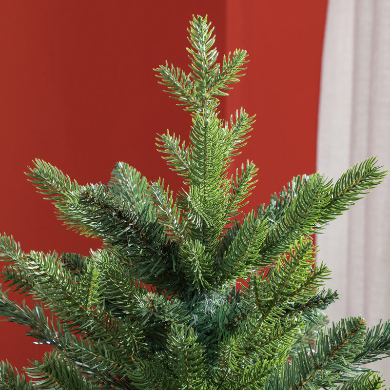 Arbre de Noël artificiel avec 1309 branches et base en métal, 5'
