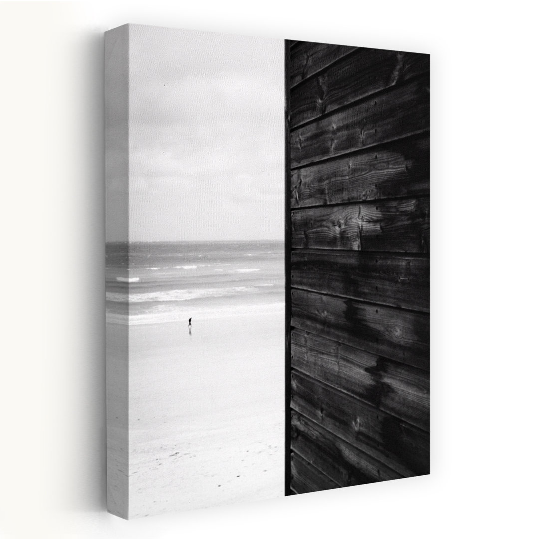 Beach Wall Solitude Minimalist Peaceful Serene Coastal Wall Art Print