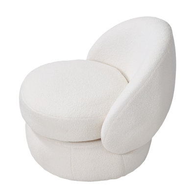Upholstered Swivel Accent Chair