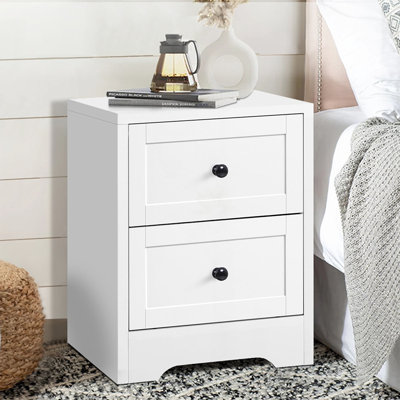 39cm W Iron Bedside Table