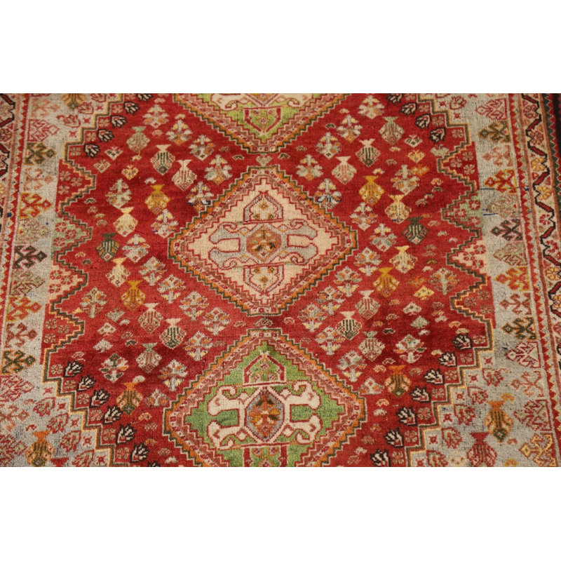 Tapis traditionnel rétro en laine 4 x 5