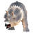 Scaled Jurassic Triceratops Dinosaur Statue