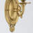 Akeley 4.25'' Aged Brass Sconce