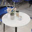 Menucha Marble Top Pedestal Dining Set-2094538481-2094538480