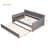 Full Size Upholstered Daybed With Trundle, Guest Bed