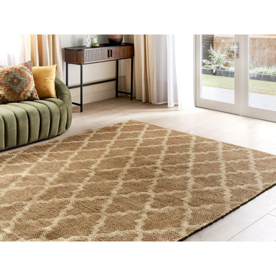Dianny Geometric Hand Woven Area Rug