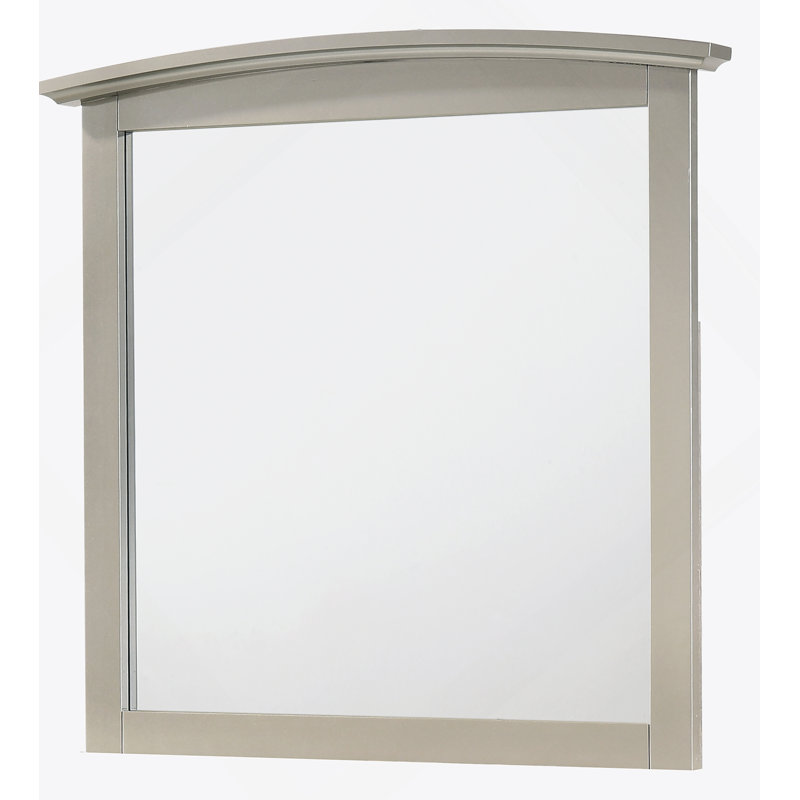 Elegant Silver Champagne Wall Mirror