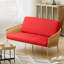Housse pour canapé-lit réversible en tissu de polyester réversible avec fermeture à glissière 3 côtés-87758523-96484510