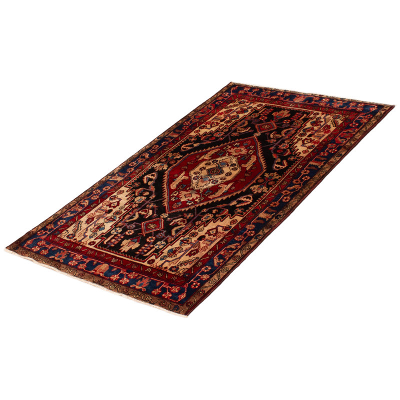 Tapis unique en laine de style années 1990 Anatolian