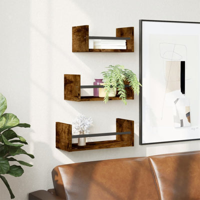 Adreina 3 Piece Floating Shelf