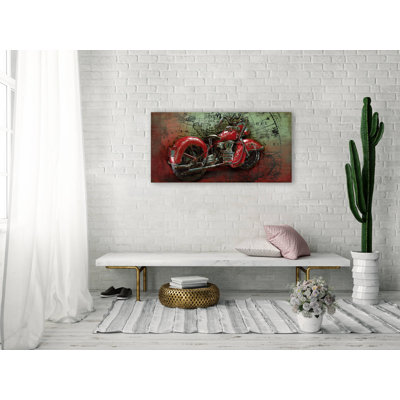 Handmade Industrial Transportation Wall Decor
