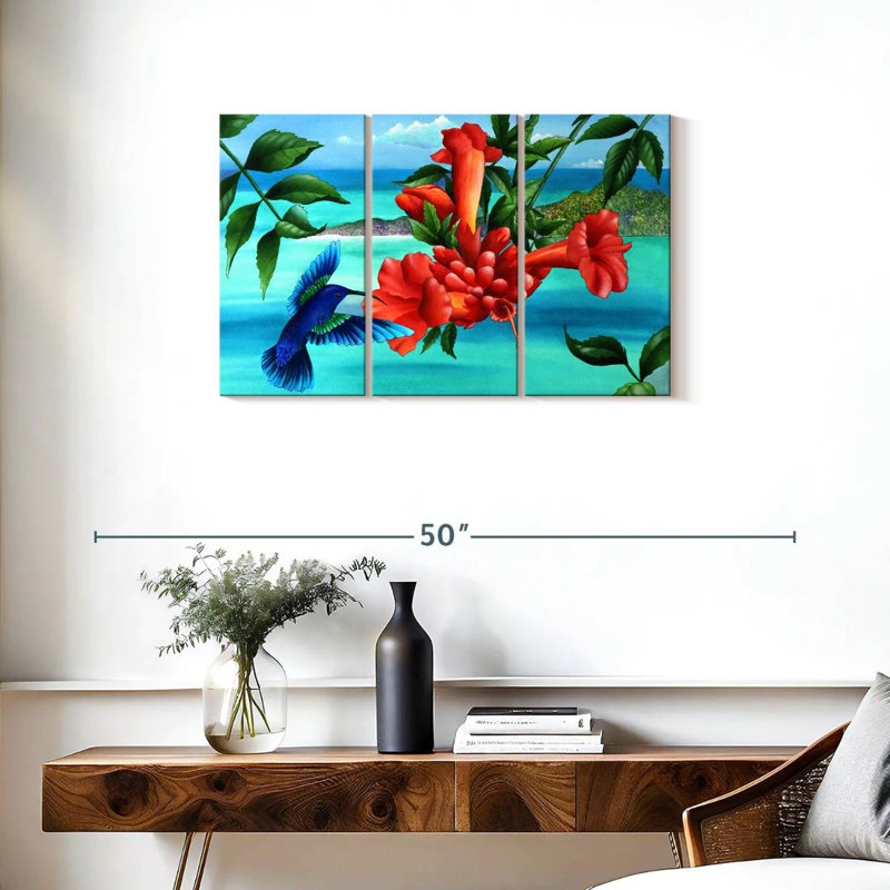 Brampt Exotic Afternoon Delight, 20" H x 33" W
