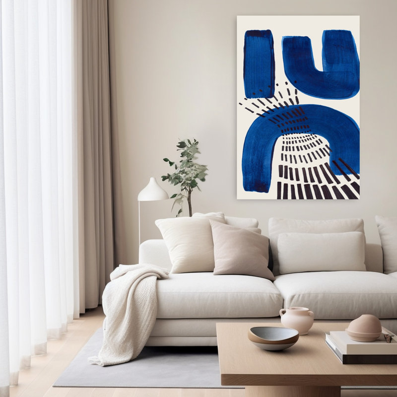 Art contemporain, art contemporain abstrait, H 60 po x l 40 po