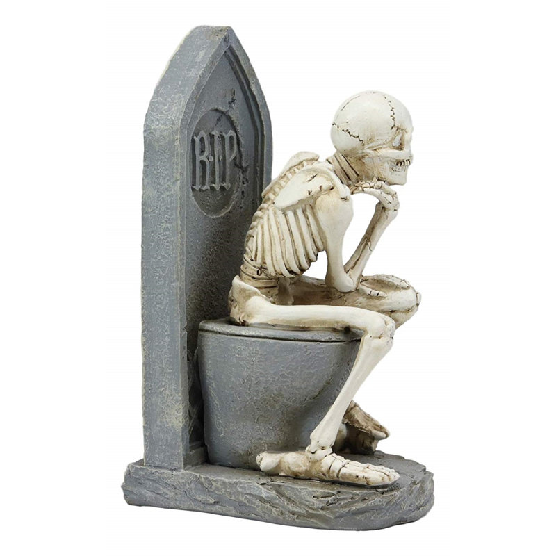 Repose-pied constipated de la structure assise sur les 3/8 de la toilette penseur Macie