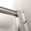 Paroi de douche coulissante simple l 48 po x H 72 po, 1/4 po (6 mm), chrome-119866399